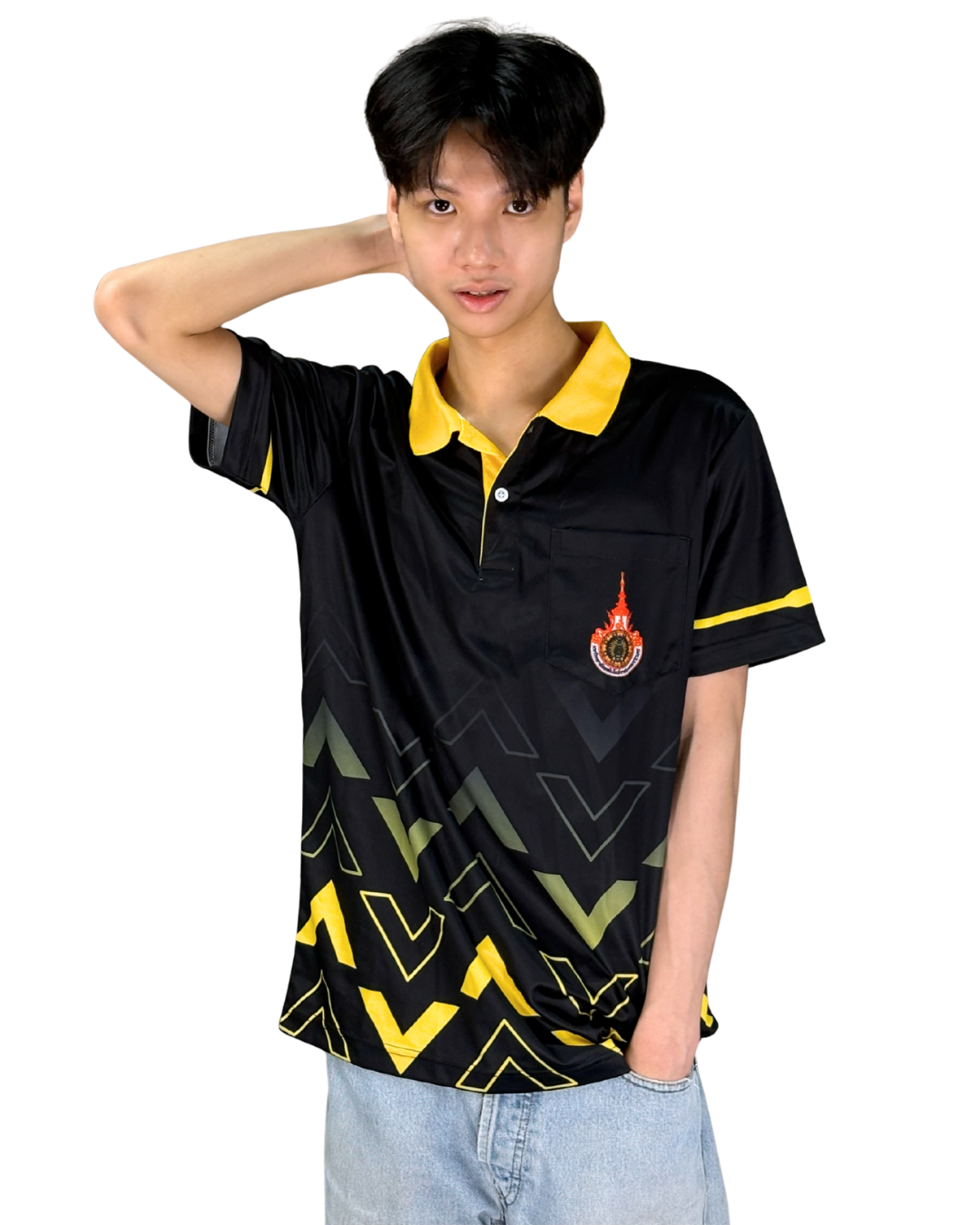นายแบบใส่เสื้อคณะ